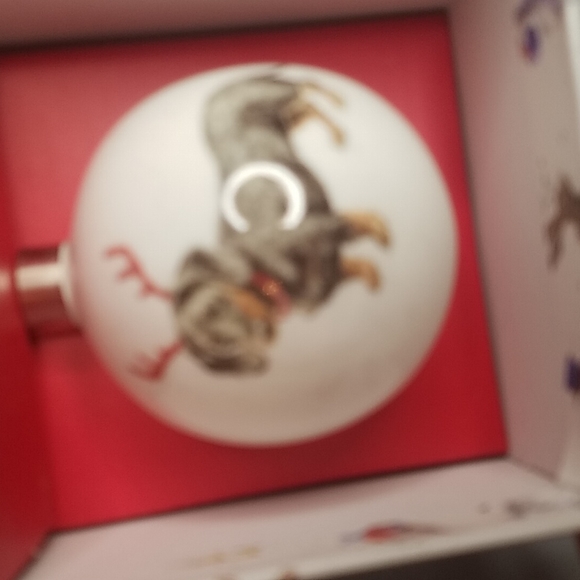 Dachshund w antlers ornament NIB - Picture 3 of 5